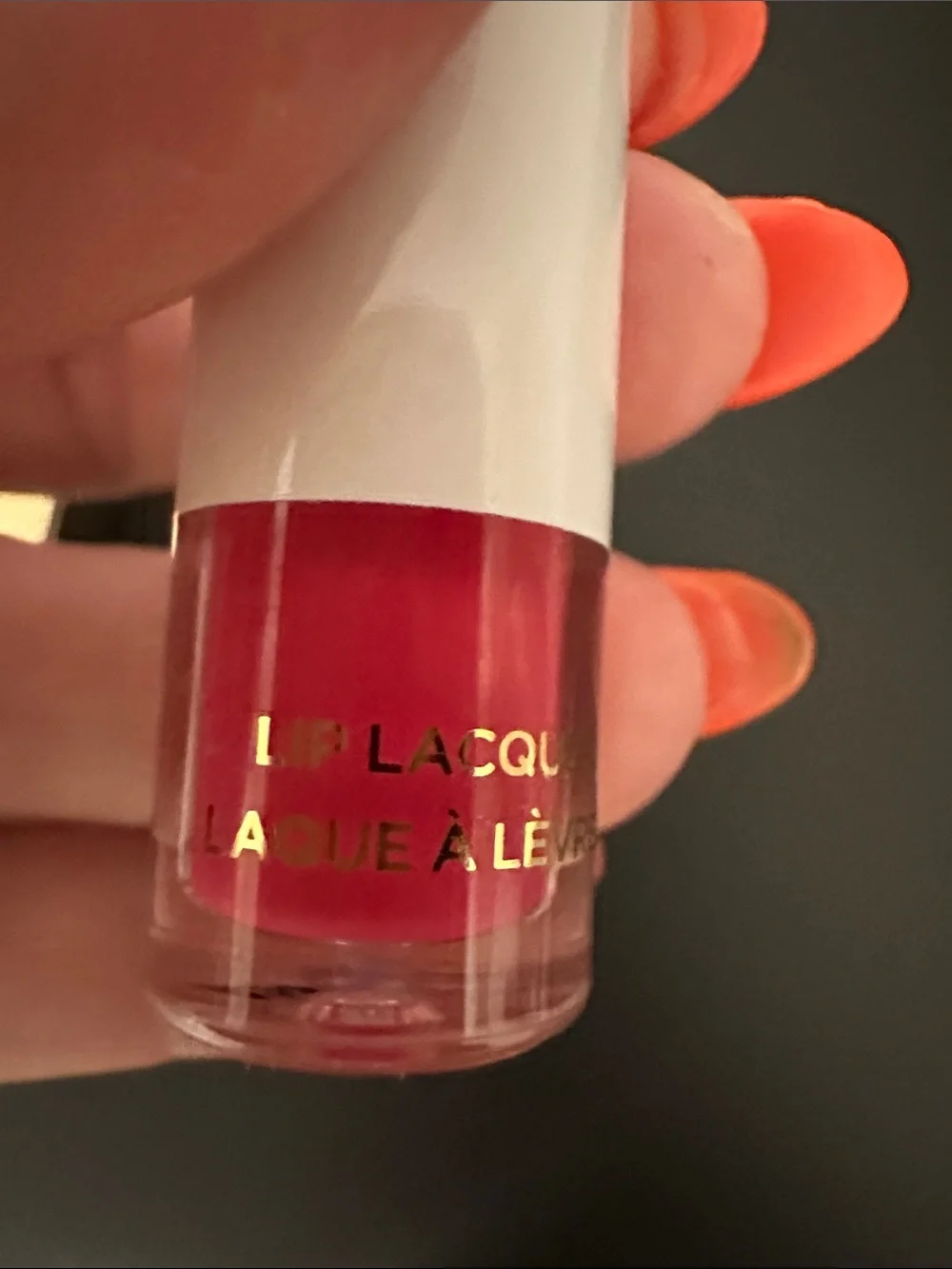 Tom Ford Soleil Lip Lacquer Liquid Tint - Color Exhibitionist. Deep Pink